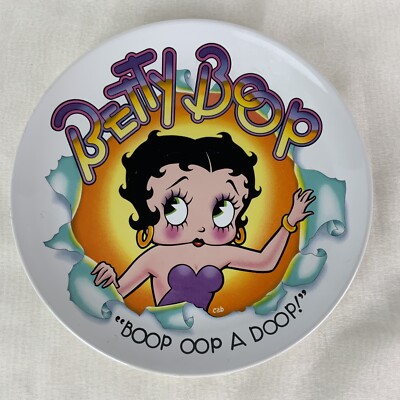 Betty Boop 1981 Collectible Ceramic Plate King Features Syndicate