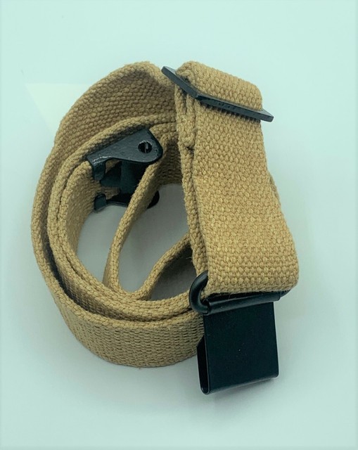 WWII US M3 M3A1 GREASE GUN CARRY SLINGKHAKI eBay