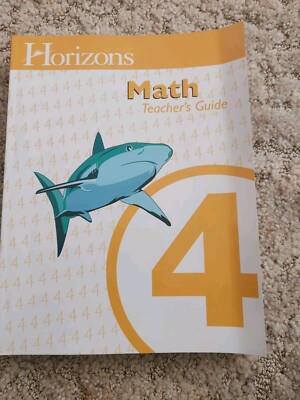 Horizons MATH Mathematics Teacher's Guide 4th Grade 4 Alpha Omega