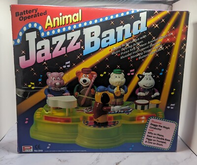 Potex Animal Jazz Band Vintage, Battery Operated Brand New 