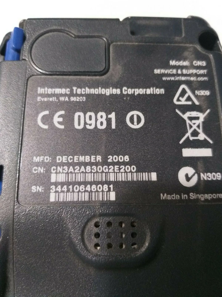 PDA Intermec CN3 escaner, GSM Windows Mobile 5.0 - Imagen 3 de 3