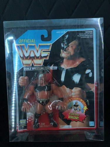 WWF Hasbro MOC -Warlord With Protective Case...