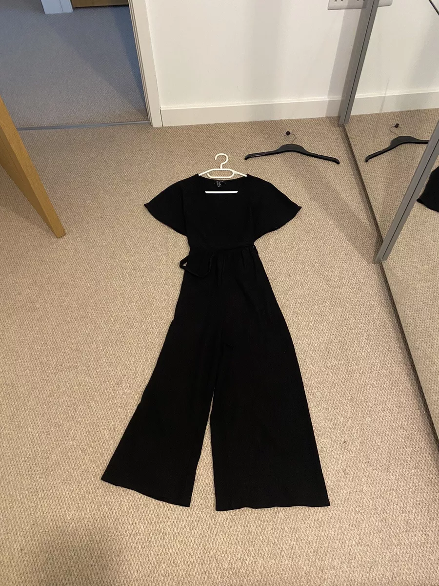 Black jumpsuit size 8 deals