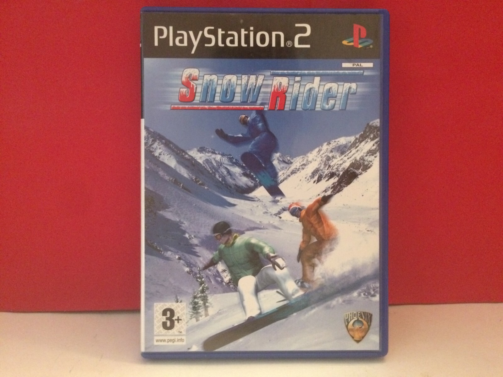SUPERBE JEU SONY PLAYSTATION 2 PS2 SNOW RIDER COMPLET EN BOITE