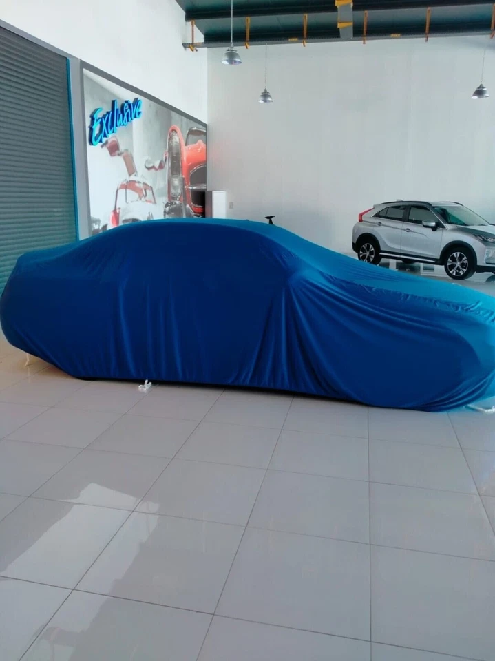 Blue Car Cover For Bmw Z4 Class Dust Proof Windproof  Combing Car Cover Indoor Foto 4 de 4