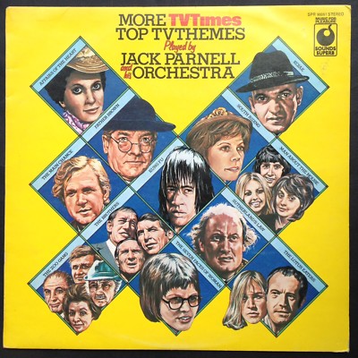 Jack Parnell MORE TOP TV THEMES Jazz Funk Soundtracks LP Kung-Fu Zoo Gang Kojak