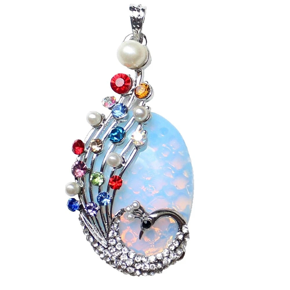 Ожерелья и кулоны с лунным камнем ручной работы