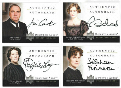 Downton Abbey Series 1 & 2 - Autograph & Wardrobe Relic Card Selection NM 2014
