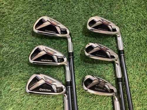 (Taylormade) Iron Set 6Piece M2 5-9,Pw Flex Stiff Shaft TM7-216 Graphite Used - Picture 3 of 24