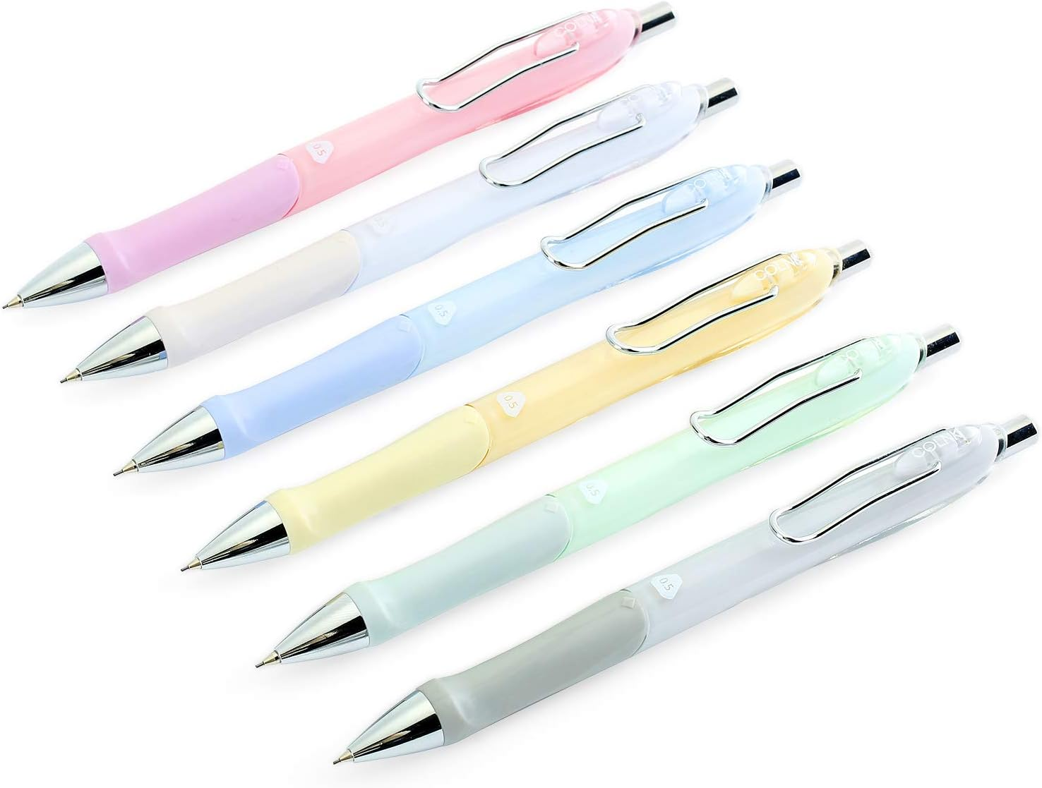 Mechanical Pencils 0.7Mm for Drawing, Refillable Drafting Pencil with Ergonomic-image