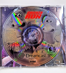 Chicken Run Dreamcast Complete Tested CIB Sega Working Clean Disc