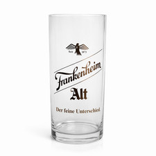 Frankenheim Alt Bierglas Stange 0,2l Glas Gläser Becher Altbier Karneval