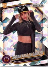 2025 Panini Prizm WNBA #142 Sarah Ashlee Barker Ice Prizms