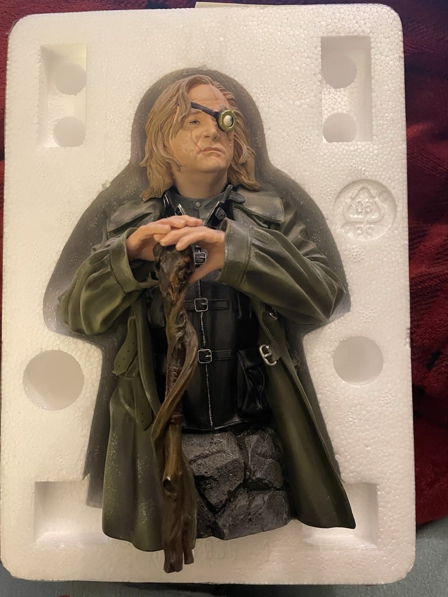 GENTLE GIANT MAD EYE MOODY HARRY POTTER BUST STATUE USED