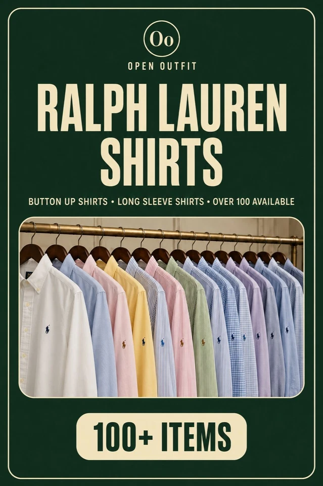 Ralph Lauren Shirts!! £1 Start Every 10 Sales - Open Outfit