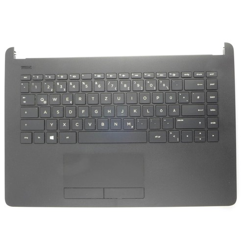 HP 14-bw 14-bw007ng Gehäuse oberschale  Tastatur Touchpad palmrest TEILDEFEKT