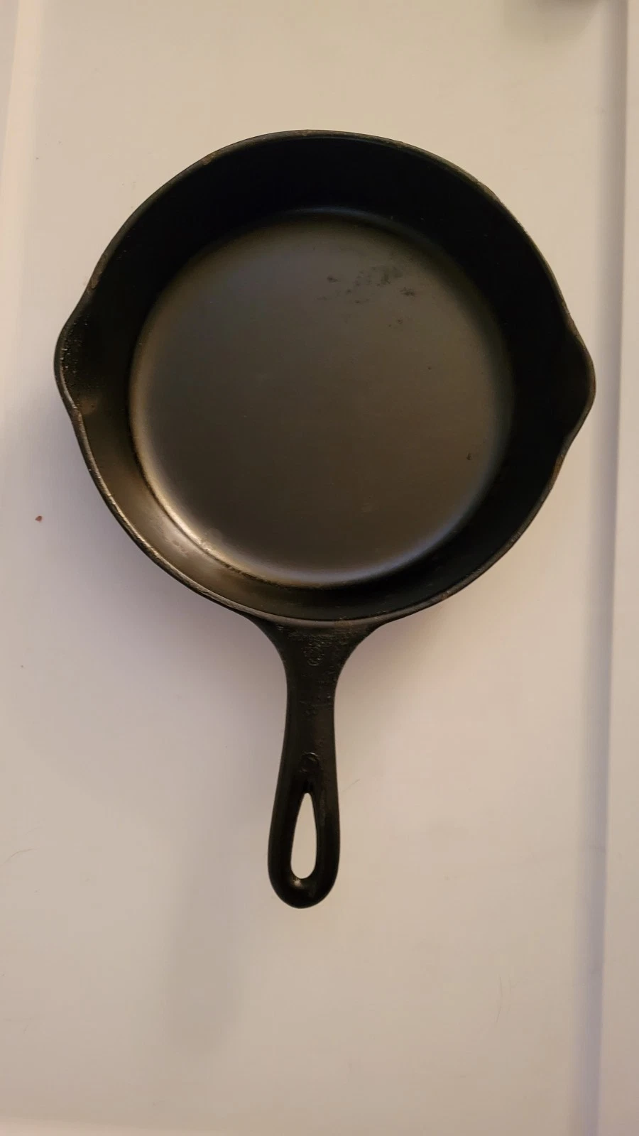 Vintage Wagner Ware No 6 Cast Iron Skillet 9" Made In USA Stylized Logo...
