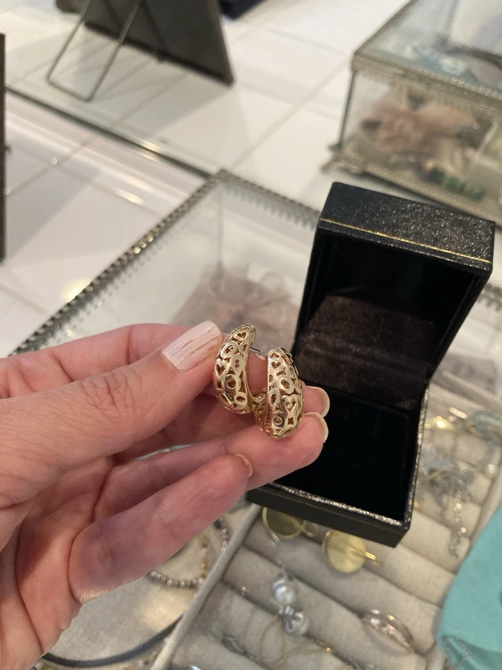 Roberto coin Rose Gold 18k Earrings - Image 3 of 4