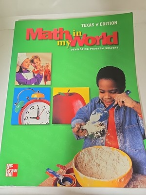 Math in My World: Developing Prolblem Solvers: Level 2 by Douglas H. Clements