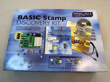 Parallax BASIC Stamp Discovery Kit 27207 w/ USB Adapter, Serial Port, Breadboard