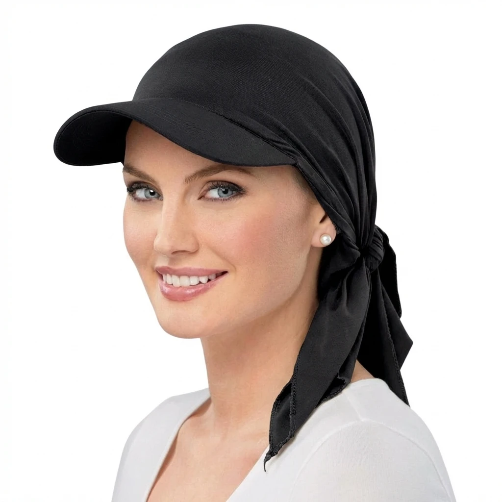 Women Classic Solid Colorturban Hat Outdoor Brim Sunshade Hats Curved Hat Baseba