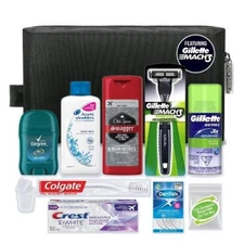 Convenience Kits International Men's Bath and Body Deluxe Travel Kit - New