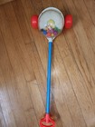 Fisher Price Corn Popper Plastic Knob Handle Wood Shaft — photo 1