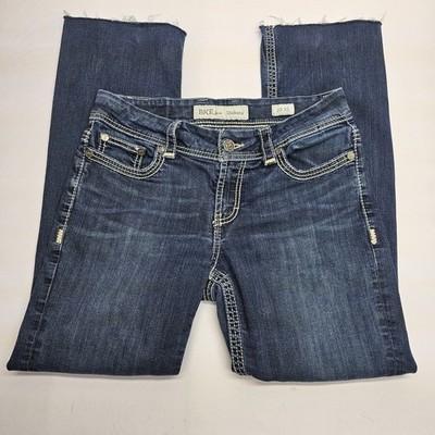 BKE Buckle Women's Dakota Mid Rise Straight Stretch Denim Jean - 29x28.5
