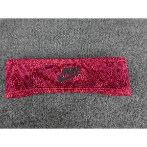 Nike Dri Fit Headband Pink Black Chevron Athletic Running Workout Ear Warmer