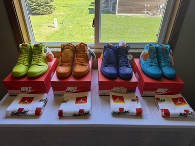 Jordan 1 OG High Gatorade - M Sz 10- Complete set - New/Unworn
