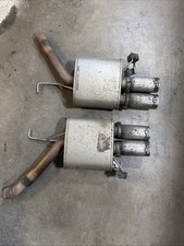 2011-2013 Bmw F10 535i Remus Left Right Exhaust Muffler Set Used 2011-2013 Bmw F10 535i Remus Left Right Exhaust Muffler Set Used
