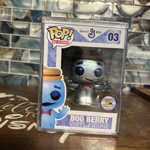 Funko Pop Boo Berry 2011 SDCC Metallic 480 Pieces | Vaulted/Retired