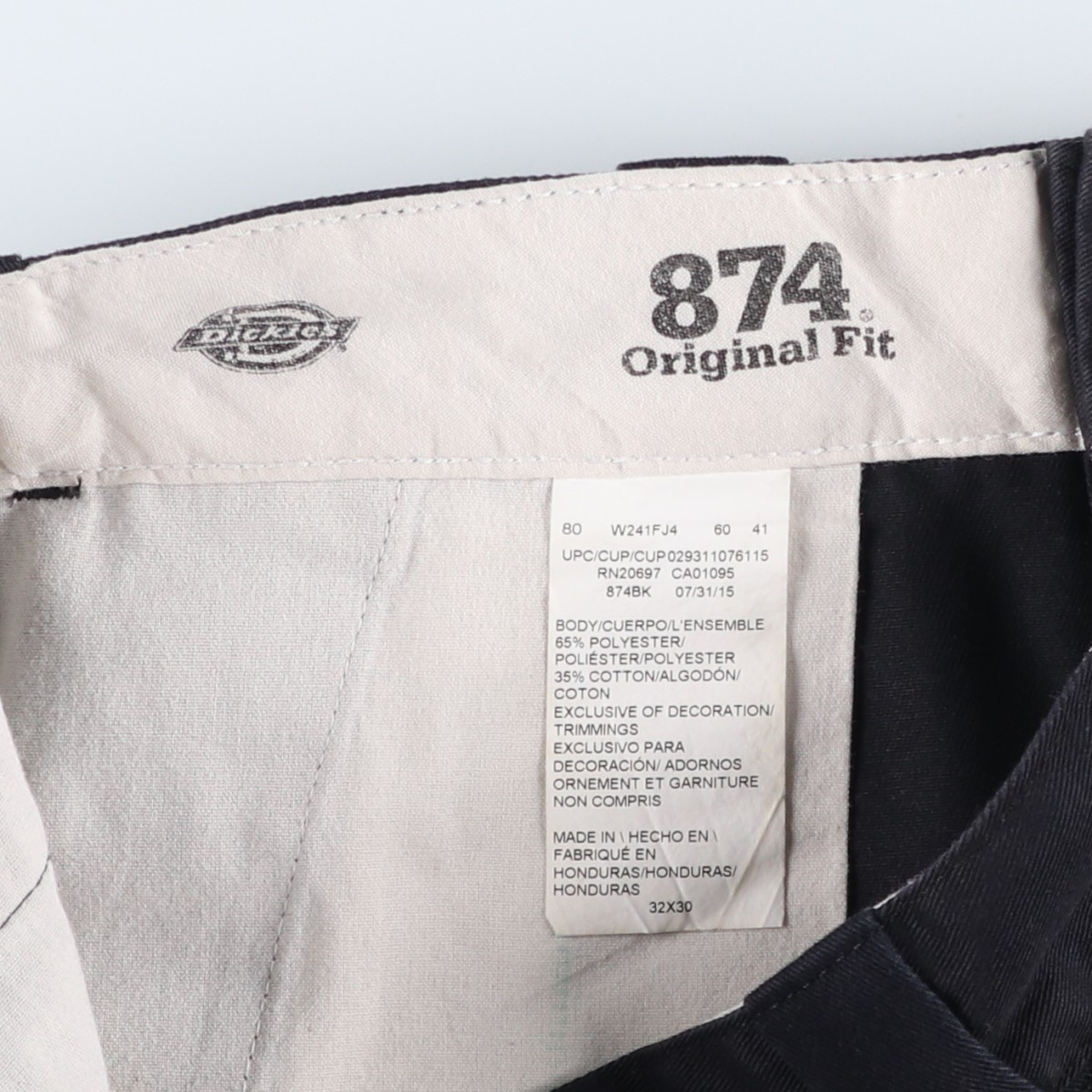 Used Dickies 874 Original Fit Work Pants Men's W31 (approx.) image 3
