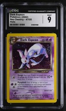 CGC 9 MINT Dark Espeon 4/105 Neo Destiny Holo Pokemon Card