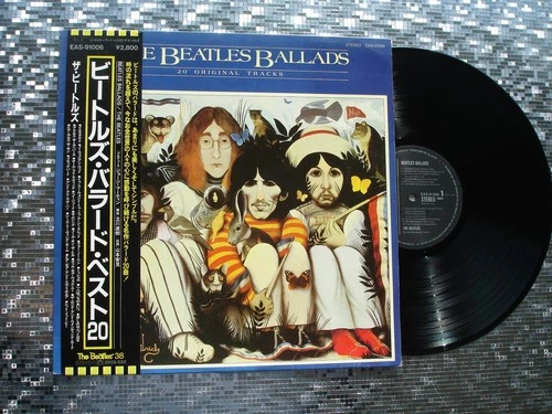 The Beatles ‎~ Beatles Ballads  20 Original Tracks ~ Japanese LP Odeon EAS-91006