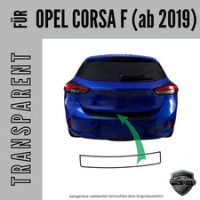 Ladekantenschutz Lackschutzfolie für   Opel Corsa F (ab 2019)  transparent 150µm