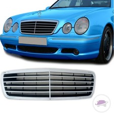 für Mercedes W210 S210 Kühlergrill Frontgrill Grill Chrom Avantgarde Mopf 99-02 für Mercedes W210 S210 Kühlergrill Frontgrill Grill Chrom Avantgarde Mopf 99-02