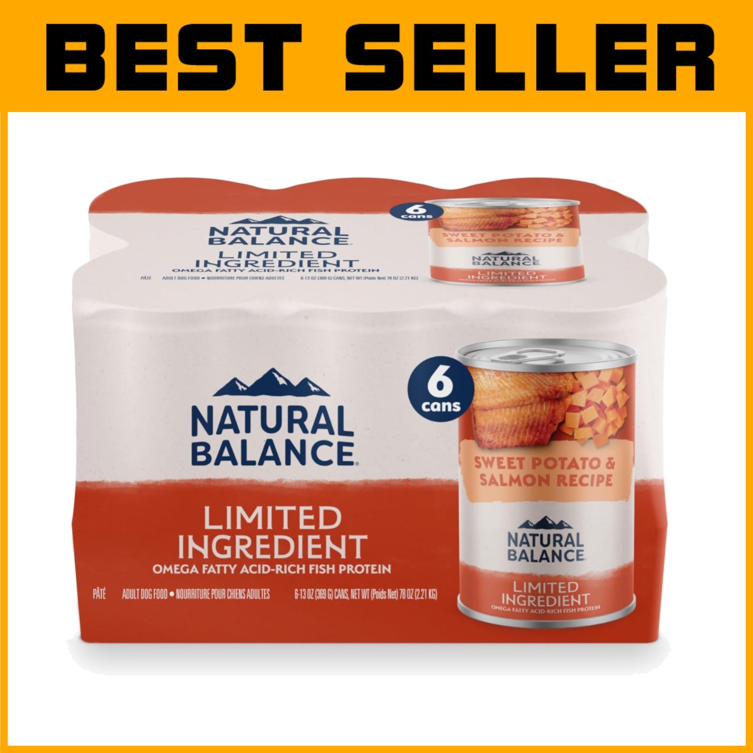 Digestive Health Dog Food, Sweet Potato & Salmon, Case x 6
