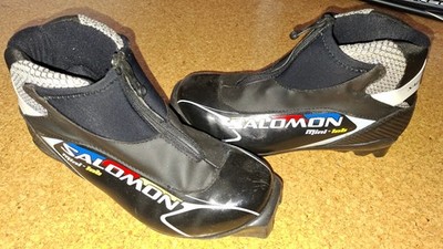 SALOMON Mini-lab Gr. 39 1/3 SNS-Profil Langlaufschuhe Classic UK 6 US 6.5