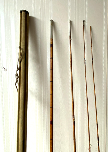 Vintage 4 Section Bamboo Fly Rod - 6 Oz - 第 2/6 張圖片