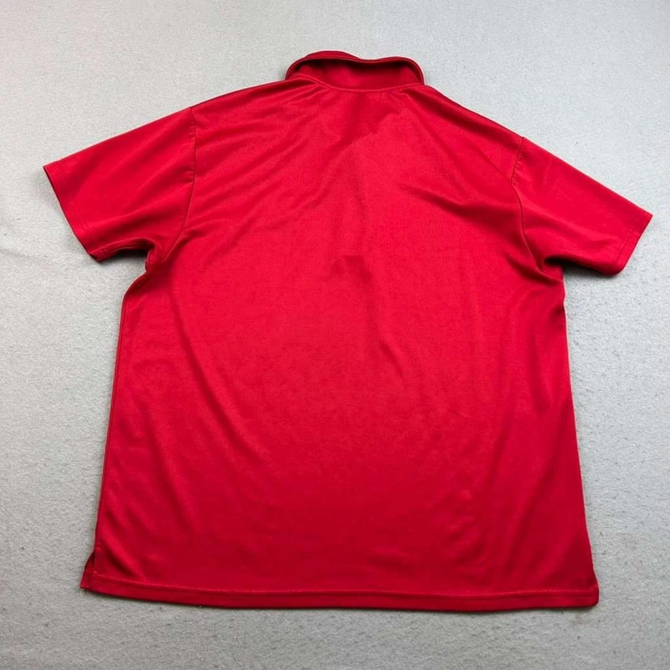 Boston Red Sox Shirt Mens XL Red MLB Baseball Polo Short Sleeves * - Image 4 of 4