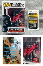 Hayden Christensen Signed Star Wars Darth Vader 757 Funko TargetCon PROOF JSA