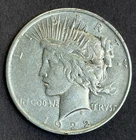 1922-D Peace Silver Dollar, VF