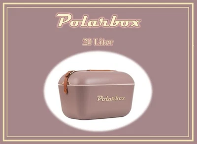 Polarbox Kühlbox Kühltasche Thermobox isoliert Vintage Retro Mauve - Gold 20 L.
