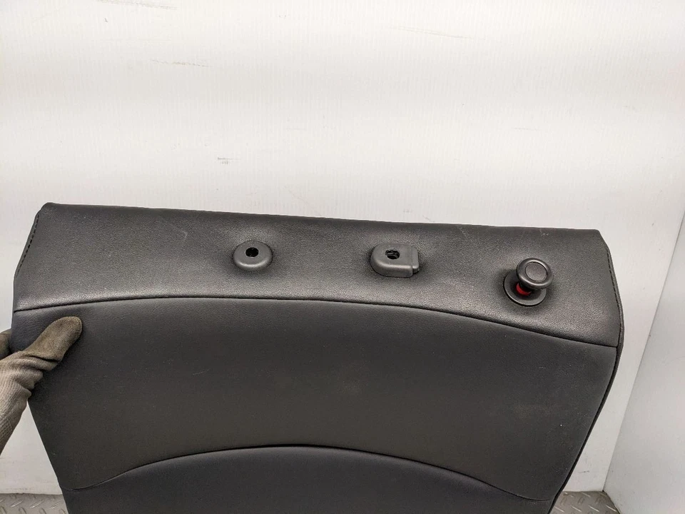 Cojín de asiento trasero Subaru XV Crosstrek 2014-2015 superior cuero negro OEM Foto 3 de 4