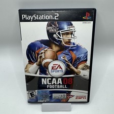 NCAA Football 08 (Sony PlayStation 2, 2007) PS2 - Tested & Works
