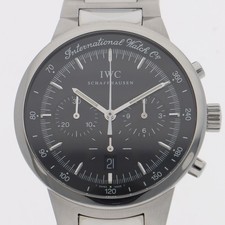 IWC IW372702 SCHAFFHAUSEN GST Chrono WATCH black SS QZ