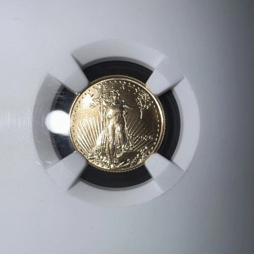 Pair of 2 2026 Gold Eagle  1/10 of an ounce each that is two coins! Ms 69 NGC