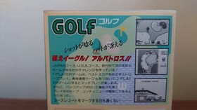 Golf DMG-GOA NEAR MINT Nintendo NES Famicom + BOX Authentic NOT Repo FREE SHIP