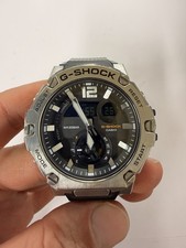 CASIO G-SHOCK G-STEEL GST-B300 Black Rubber Band Free Shipping